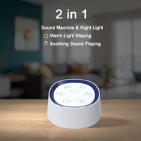 Appareil d'entraînement au sommeil numérique intelligent 2025 avec bruit blanc, détecteur de pleurs, 24 sons apaisants haute fidélité et batterie 800 mAh
