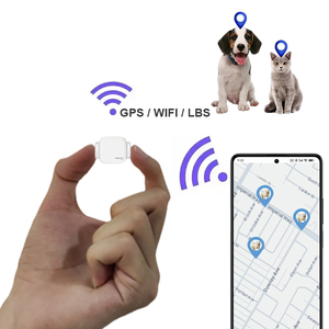 Nhà máy 4G Pet <span class=keywords><strong>GPS</strong></span> Tracker thời gian thực vị trí địa lý hàng rào cổ áo bò thiết bị theo dõi mini rastreador <span class=keywords><strong>GPS</strong></span> cho chó mèo - Product Image 1