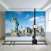 Impresora de pared Faith Indoor 5D I3200, nueva máquina de impresión digital, impresora de pared 3D para pared