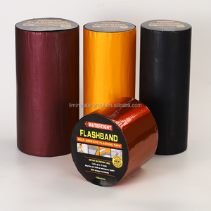 Chine usine vente chaude Auto-adhésif <span class=keywords><strong>bitume</strong></span>/asphalte feuille d'aluminium <span class=keywords><strong>bande</strong></span> flash toiture étanche <span class=keywords><strong>bitume</strong></span> ruban d'étanchéité - Product Image 2