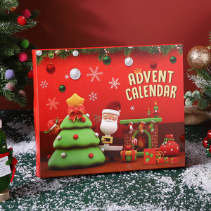 Caja de papel del calendario de Adviento de Navidad-Cuenta regresiva para la diversión navideña - Product Image 5