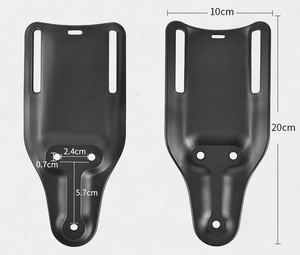 क्यूल्स त्वरित लॉकिंग सिस्टम यूल मध्य-छुटकारा कमर पैडल होल्स्टर बेल्ट लूप नायलॉन फोर्क रिसीवर प्लेट 6x मोले हल्के शिकार - Product Image 3