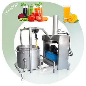 Otomatis komersial jus buah murni Juicer hidrolik jus anggur mesin penekan dingin untuk jus