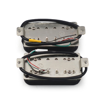 Micro Humbucker Alnico II pour guitare électrique, double bobine, N-50 7-8K/B-52 8-9K, blanc, pièces de guitare