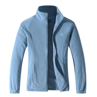 Veste polaire légère professionnelle OEM pour femme, entièrement zippée, antistatique, imperméable, pour activités de plein air