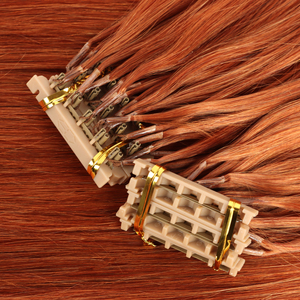 Extensión de cabello de alta calidad 100% Cabello humano virgen europeo 6D 3rd Extensiones de cabello - Product Image 1