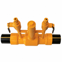 Válvula de Bola Manual con Brida de Gas PE-F.S (Acero al Carbono) OEM