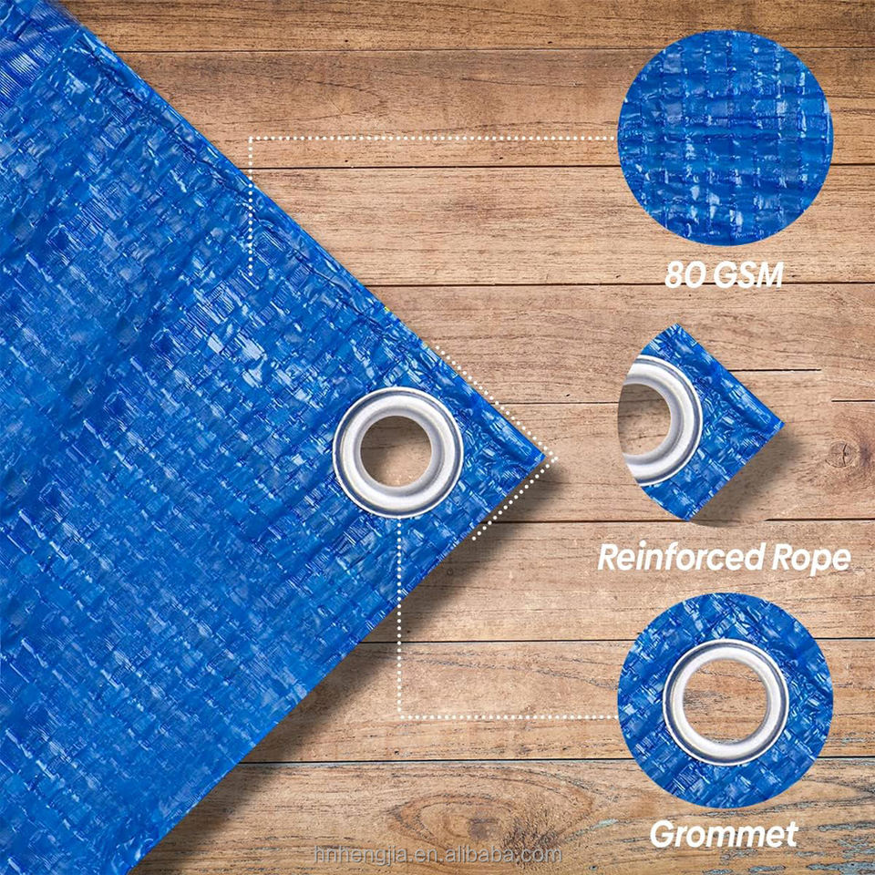 Sample Acceptable Heat Insulation Pe Tarpaulin Roll Custom Color ...