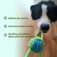 Usine directement en gros jouet interactif écologique pour chien jouet de jeu noué en coton et nylon durable Offre Spéciale