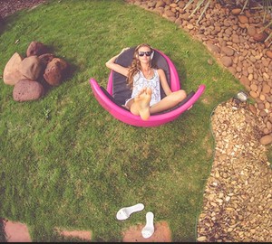 Ghế bập bênh nổi trên mặt nước <span class=keywords><strong>Float</strong></span> sunbed cho hồ bơi Sun Lounger nền tảng khách sạn bãi biển Sun Lounger nổi Sun giường - Product Image 3