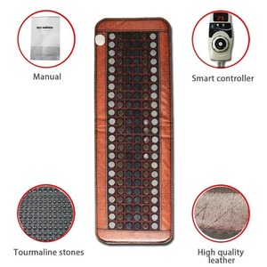 <span class=keywords><strong>Matelas</strong></span> <span class=keywords><strong>chauffant</strong></span> électrique en pierre de germanium et jade naturel 150*50CM, multifonctionnel, pour lit, canapé et yoga, avec tourmaline - Product Image 5