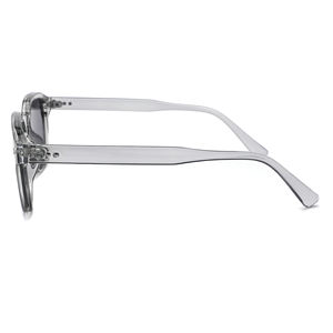 2025 Logo personnalisé Noir Mode PC Shades Classic Gafas Vente en gros Lunettes de soleil à monture carrée pour hommes - Product Image 6