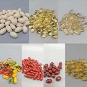 Vitamin E minyak biji <span class=keywords><strong>Flaxseed</strong></span> <span class=keywords><strong>1000</strong></span> <span class=keywords><strong>mg</strong></span>, Suplemen Herbal kapsul Softgel untuk kesehatan jantung dan perbaikan kondisi kulit untuk dewasa - Product Image 6