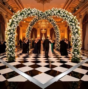 Pista de Baile de Madera de Teca de Alta Calidad para Bodas, Fiestas y Eventos, Precio Económico, en Venta - Product Image 1