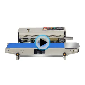 DBF770A PR770A PP Bag PVC Film Continuous Band Sealer for Food