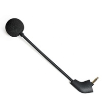 Micro de jeu HyperX de remplacement Uncleligt Microphone Boom pour Kingston HyperX 2020 filaire Cloud 2 Silver Gaming Headset