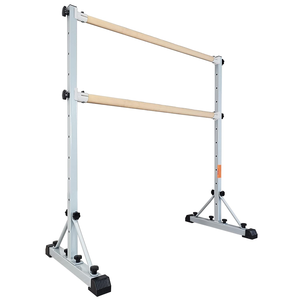 Barre de Ballet pour la maison Adulte Double Barre de Ballet sur pied Barre de Barre Portable - Product Image 5