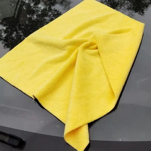 Serviette de lavage de voiture en microfibre coréenne de luxe 300 <span class=keywords><strong>Gsm</strong></span> tissu microfibre absorbant en peluche sans bord à séchage rapide avec sac à poils denses emballé - Product Image 5