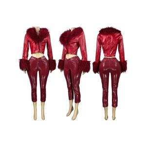 Pantaloncini Sexy da Donna <span class=keywords><strong>in</strong></span> Ecopelle con Motivo a Serpente Estate 2025 Abbigliamento da Club Notturno Streetwear - Product Image 5