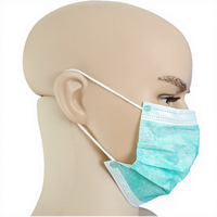 Masque facial de sécurité jetable Masque anti-poussière à trois couches