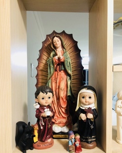 Figura Religiosa <span class=keywords><strong>Virgen</strong></span> <span class=keywords><strong>de</strong></span> <span class=keywords><strong>Guadalupe</strong></span>, Nuestra Señora <span class=keywords><strong>de</strong></span> México en Resina, Se Acepta Diseño OEM - Product Image 6