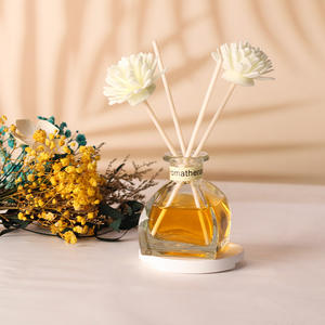 Difusor de Aroma en Caja para Decoración del Hogar, con Vela Aromática de Vidrio y Varillas, Set de Regalo Natural al por Mayor, con Aceites Esenciales para Aromaterapia - Product Image 2