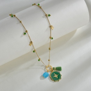 OEM Hot Sale Custom <b>Name</b> Gold Plated Zircon Stainless Steel Pendant for Party Jewelry Making - Product Image 6