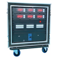 Sortie Twistlock 30 Amp Rack de distribution d'énergie triphasé Boîtiers de distribution d'alimentation audio DJ de scène