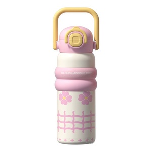 Lelyi Ins dessin animé mignon Girly coeur tasse en acier inoxydable haute valeur créative petite tasse thermos fraîche - Product Image 6