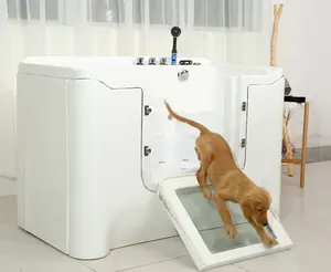 Manufacturing pet products dog bubble spa dog washing station with ozone