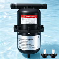 Réservoir d'accumulateurs à diaphragme Mambaflo 0,75 L, stabilisateur de pression d'eau pour système de pompe à eau électrique pour camping-car, caravane, camping-car