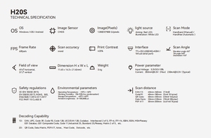 H20s không thấm nước <span class=keywords><strong>QR</strong></span> & Máy Quét Mã Vạch mô-đun 1D 2D <span class=keywords><strong>QR</strong></span> <span class=keywords><strong>code</strong></span> <span class=keywords><strong>Reader</strong></span> với RS485 thanh toán giao diện USB nhúng cho kiosk - Product Image 6
