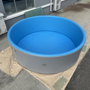 <span class=keywords><strong>Piscine</strong></span> gonflable rectangulaire InflaToGo en PVC de 15 cm d'épaisseur <span class=keywords><strong>avec</strong></span> installation facile et filtre à sable pour utilisation en jardin - Product Image 1