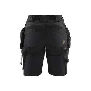 BLAKLADER - 718316459998C48 Craftsman <b>shorts</b> 4-way <b>stretch</b> women Black/Dark grey - EAN 7330509876091 <b>WORK</b> TROUSERS <b>WORK</b> <b>SHORTS</b> - Product Image 2