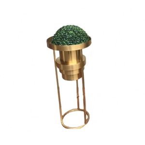 <span class=keywords><strong>Pot</strong></span> de fleurs <span class=keywords><strong>XXL</strong></span> pas cher avec support pour jardinières, grand <span class=keywords><strong>pot</strong></span> de fleurs en métal doré <span class=keywords><strong>XXL</strong></span> pour fleurs et plantes d'extérieur et d'intérieur - Product Image 1