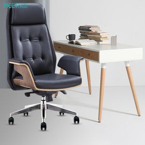Modern Heavy-Duty Executive Leather Office <b>Desk</b> Chair Big and Tall Synthetic Leather <b>Extendable</b> Feature - Product Image 6
