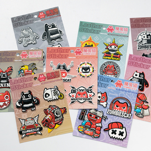 Nekoni-pegatinas decorativas <span class=keywords><strong>de</strong></span> PVC <span class=keywords><strong>para</strong></span> zapatos, calcomanías <span class=keywords><strong>de</strong></span> cuero <span class=keywords><strong>para</strong></span> bolsa, vaqueros, 3D - Product Image 2