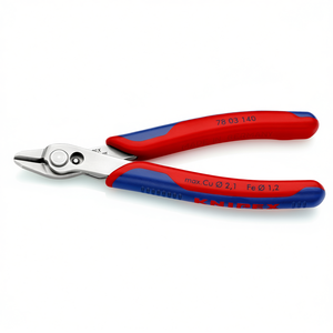 Cortadores de alambre Knipex Electronic Super Knips Xl 78 03 140 para cobre y acero - Product Image 1