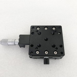 कॉम्पैक्ट मैनुअल रैखिक अनुवाद चरण 40 मिमी 13 मिमी यात्रा सटीकता माइक्रोमीटर ड्राइव ऑप्टिकल और प्रयोगशाला संरेखण के लिए - Product Image 5