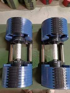 Bộ tạ tập thể hình bằng sắt có thể điều chỉnh trọng lượng <span class=keywords><strong>24kg</strong></span> 36kg 40kg, in logo tùy chỉnh, giá rẻ, dùng cho thương mại - Product Image 4