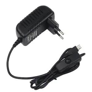 5V 3A Voeding Lader Ac Adapter Micro Usb Kabel Met Aan/Uit Schakelaar Voor Raspberry Pi 3 Pi Pro Model B B + Plus