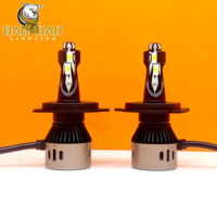 BB2527 Fabricant 6500k H4 150w 300w 500w 5000lm Haute Puissance Led 330 Watt Phare Lumière pour Voiture Bombillos Para Carros 15000lm