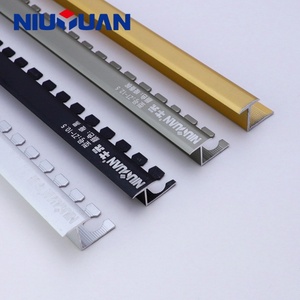 NIUYUAN Manufacturer Custom Bendable Flooring Transition Aluminium <strong>Flexible</strong> Tile <strong>Edge</strong> <strong>Trim</strong> for Carpet - Product Image 5