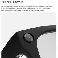 Lunettes Intelligentes AI Mt5 de Style Marque Haut de Gamme, Fournisseur Vérifié, Photochromiques IPX-5, Caméra 8MP avec Boîtier de Charge