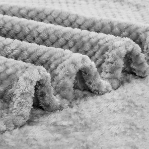 Manta de franela de piña a cuadros suave para el hogar de lujo personalizada, textiles para el hogar, mantas de lana Coral de poliéster para invierno, tamaño King - Product Image 5