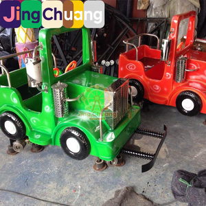 Tren de pista cuadrada para niños, equipo de diversión grande para exteriores, con batería enchufable, atracción infantil para parques y puestos de mercado nocturno - Product Image 3