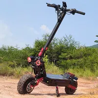 Scooter elétrico novo 11 polegadas, 90km de longa distância, adulto, motor duplo, dobrável, elétrico