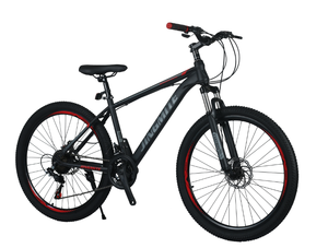 Bicicleta de Carretera de 26 Pulgadas y 21 Velocidades, la Más Vendida del Fabricante, para Hombre y Mujer, con Frenos de Disco, Cuadro de Acero de Alto Carbono, Pedales Ordinarios, para Carretera - Product Image 1