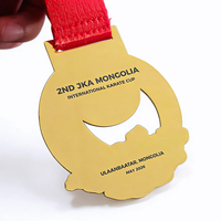 Médailles personnalisées OEM pour le karaté, le taekwondo et la boxe, impression 3D UV, médailles sportives en métal personnalisées, émail creux, or, argent, médailles de récompense