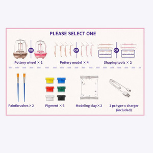 <span class=keywords><strong>Juego</strong></span> <span class=keywords><strong>de</strong></span> Taller <span class=keywords><strong>de</strong></span> Cerámica Eléctrico para Niños, Kit <span class=keywords><strong>de</strong></span> Rueda <span class=keywords><strong>de</strong></span> Cerámica para Experimentos <span class=keywords><strong>de</strong></span> Química STEM Educativos - Product Image 2